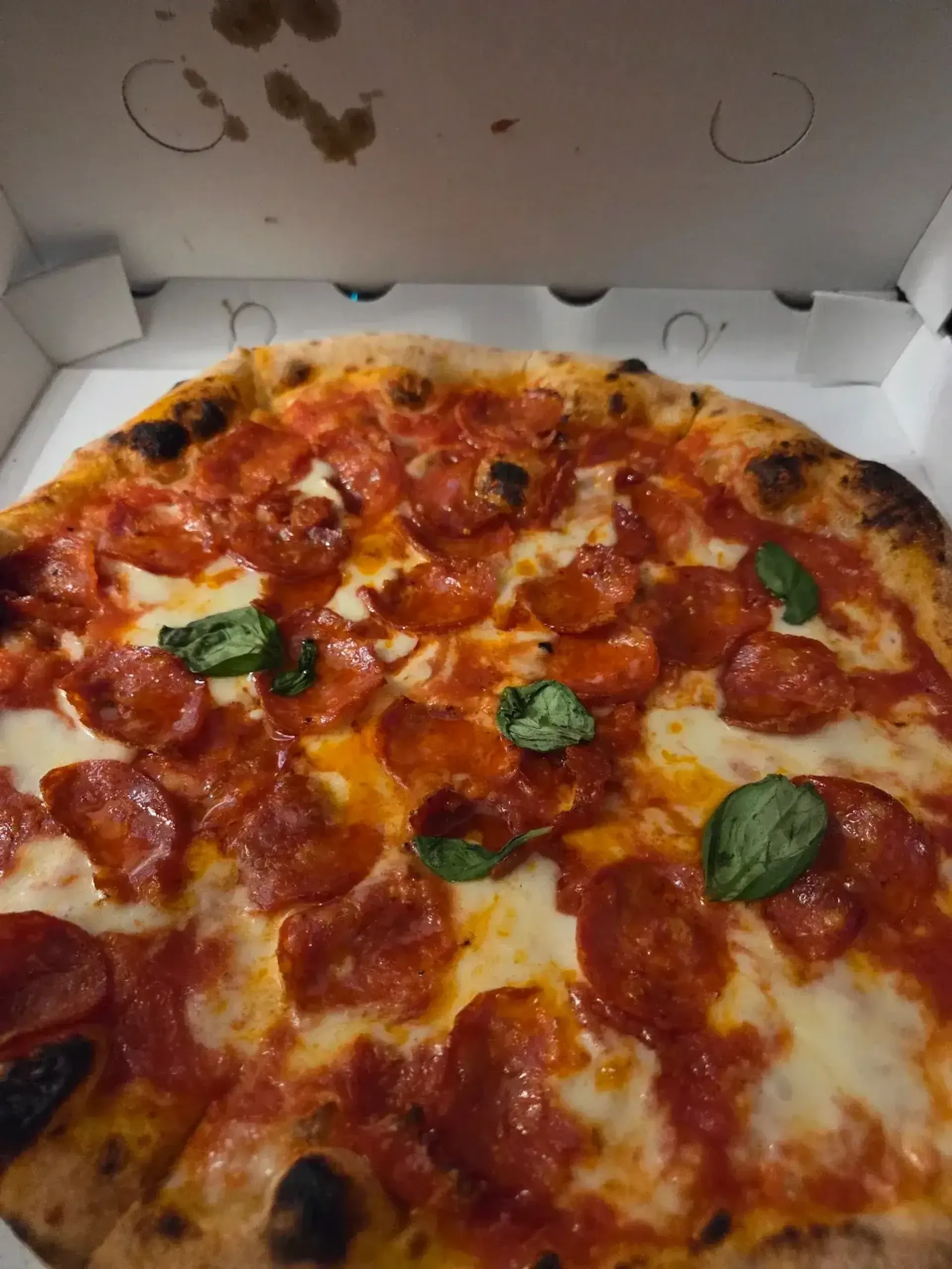 Čia turbūt buvo man skaniausia pepperoni kurią esu valgęs... Gal net gyvenime? N