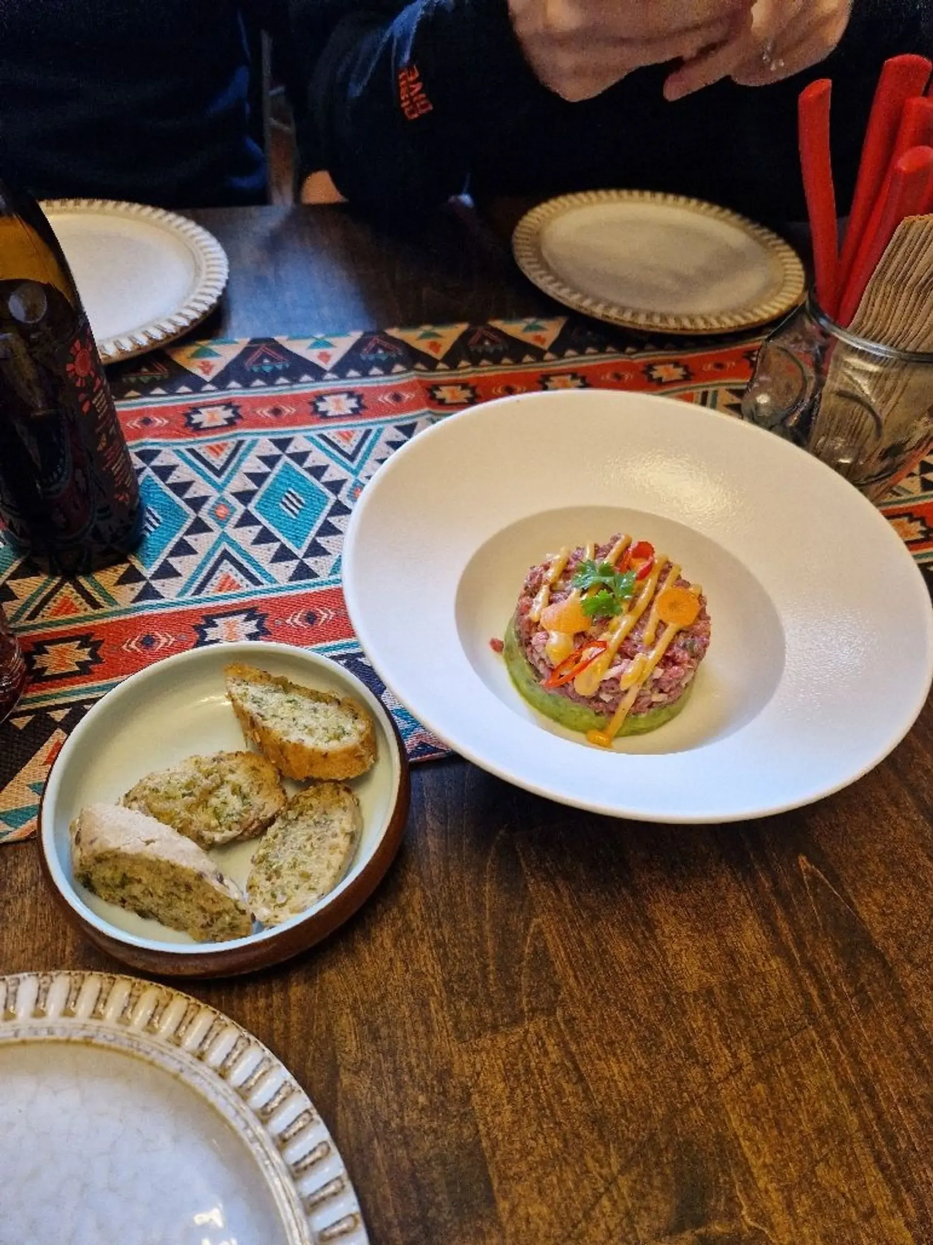 Jautienos tartaras su avokado pagrindu. Pirmą kartą tokį su avokado pagrindu val