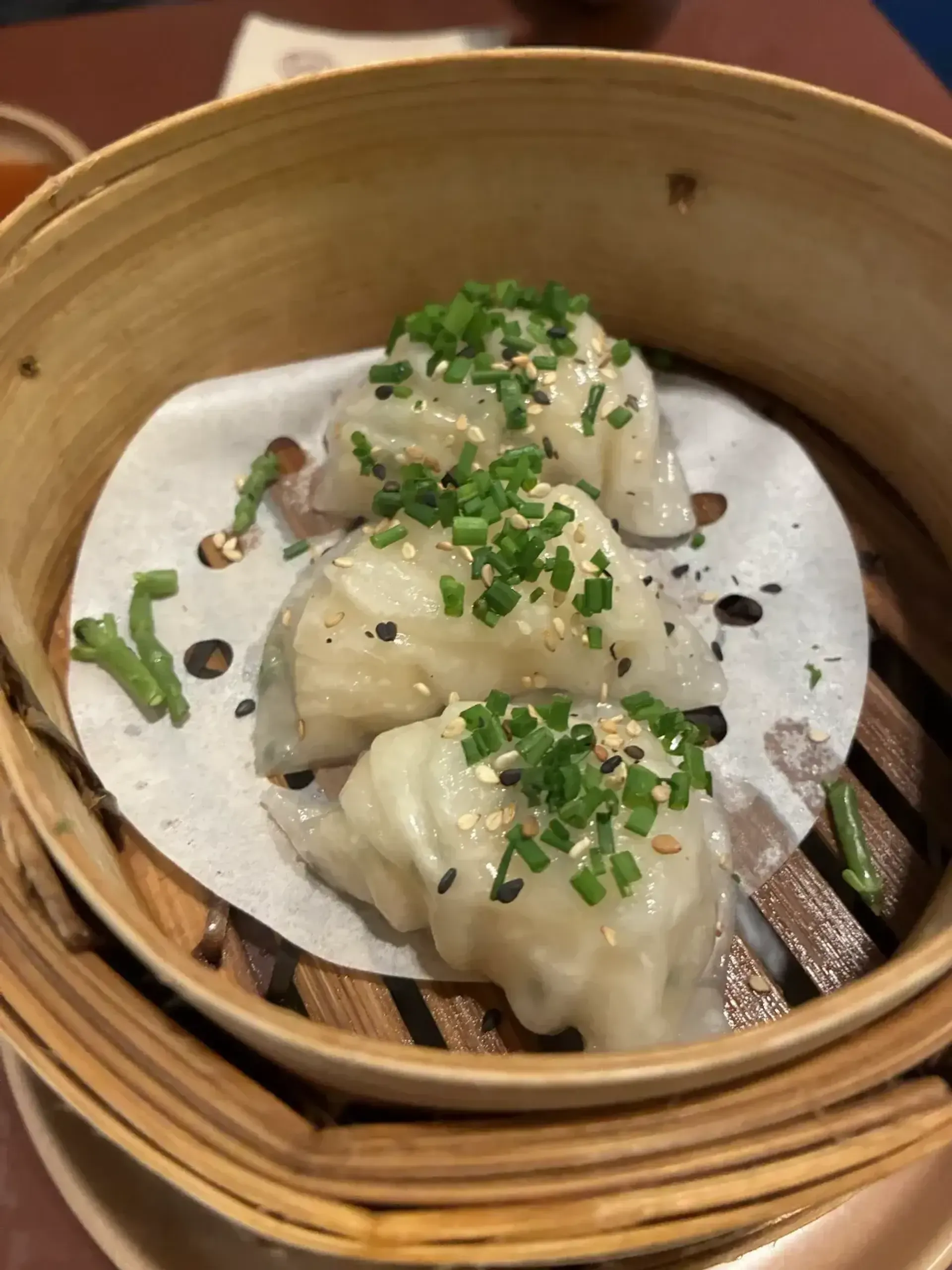 Tešla krakmolinga guminukė, skaniai kramtosi. Paprasta ir nepabostanti dim sum k