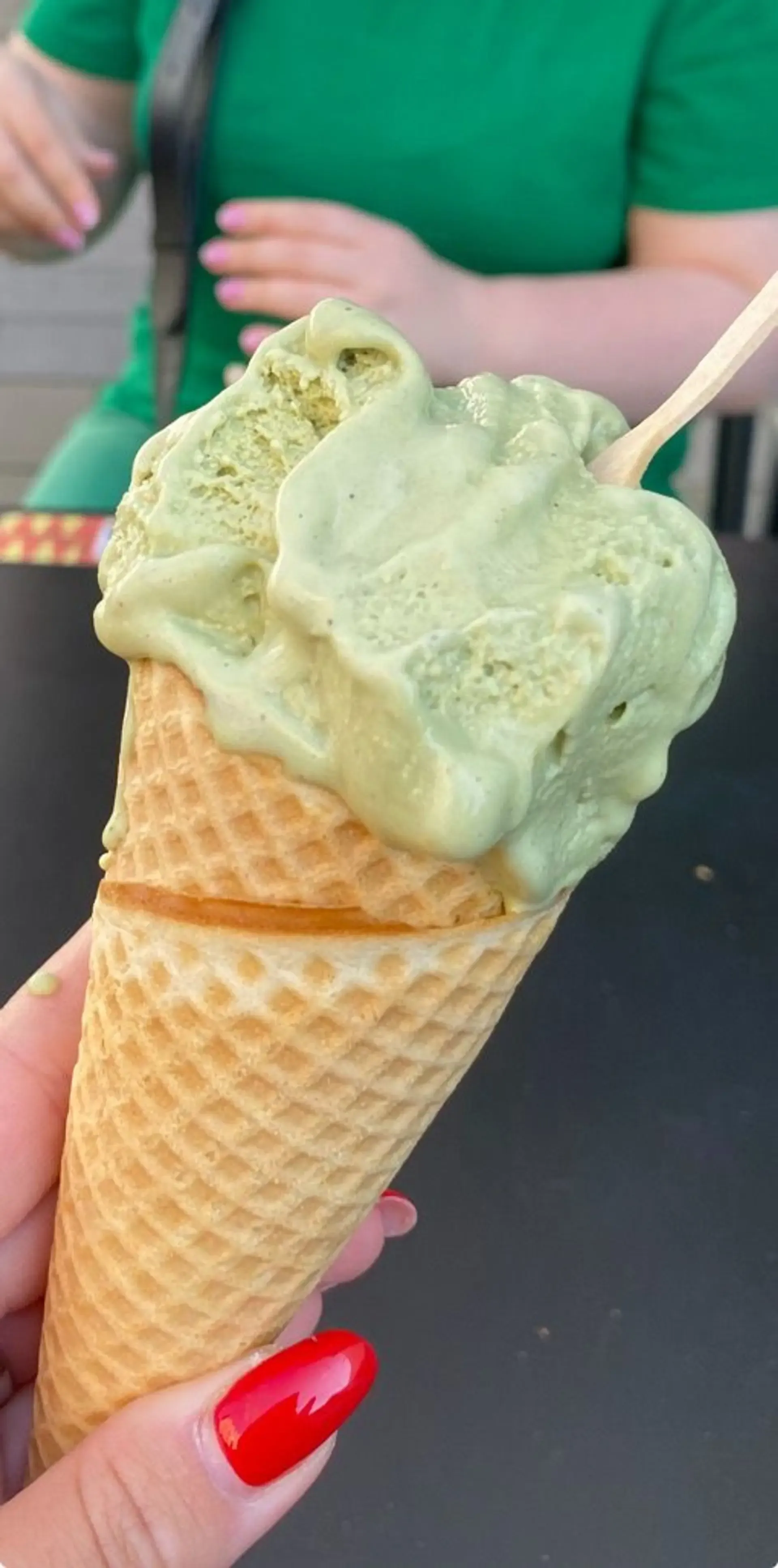 LABAI geri gelato 🍨sodrūs, intensyvūs, rieboki, patys skaniausi pistacijų ledai
