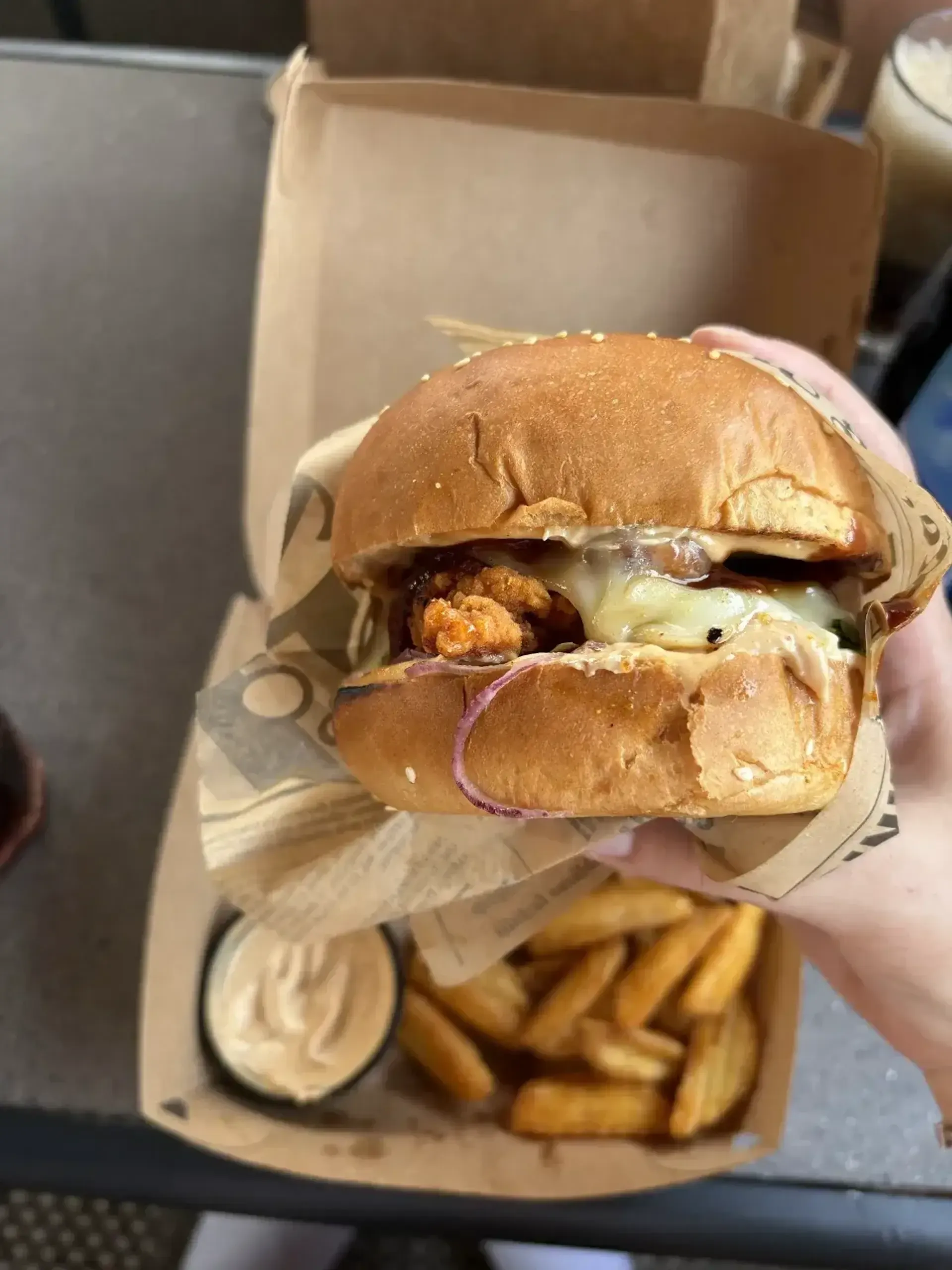 Kol kas šio vištienos burgerio nepralenkia jokie kiti. Kaskart sugrįžus atrodo,
