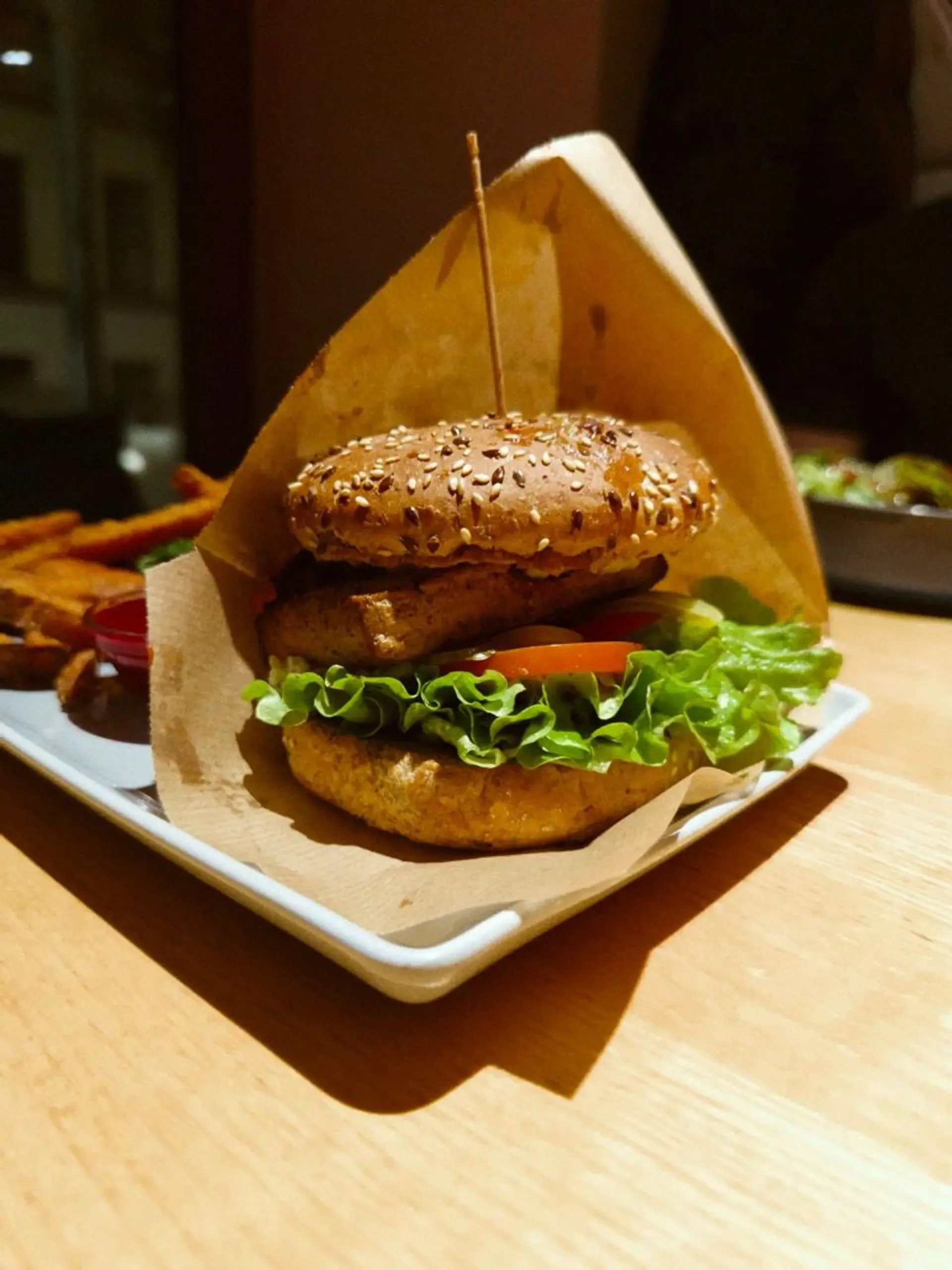 Kai darėm burgerių mėnesį, daugelis man sakė, kad vienintelė vieta, kur mėsos mė