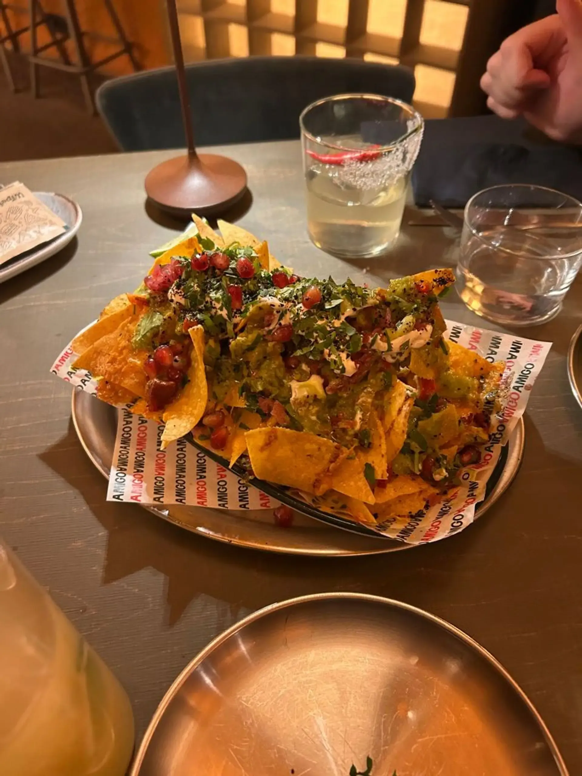 Labai labai skanūs nachosai! Max sotu (dviese valgėm, laisvai būtų tik šito vaka