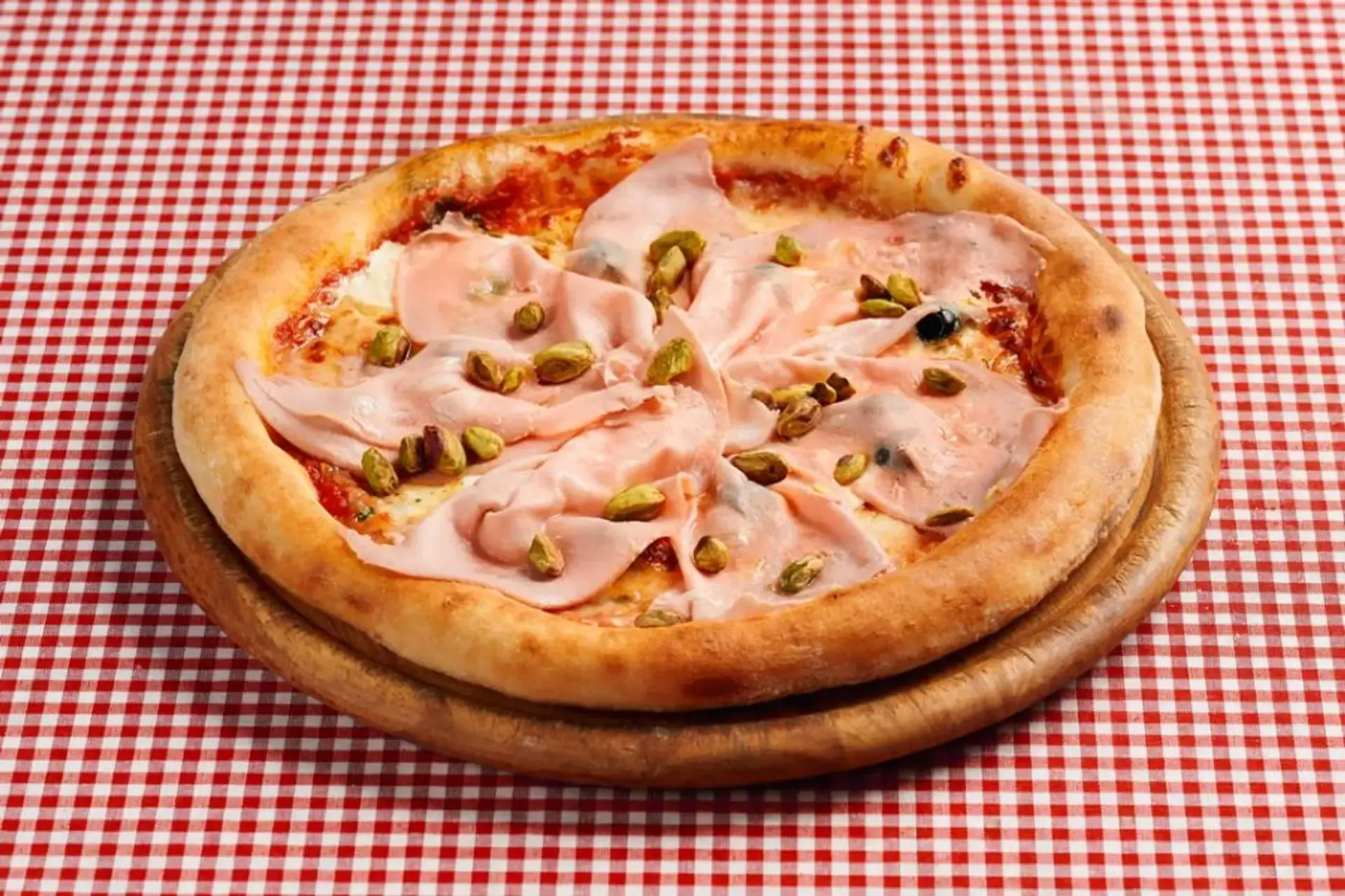 Mortadella e pistacchio