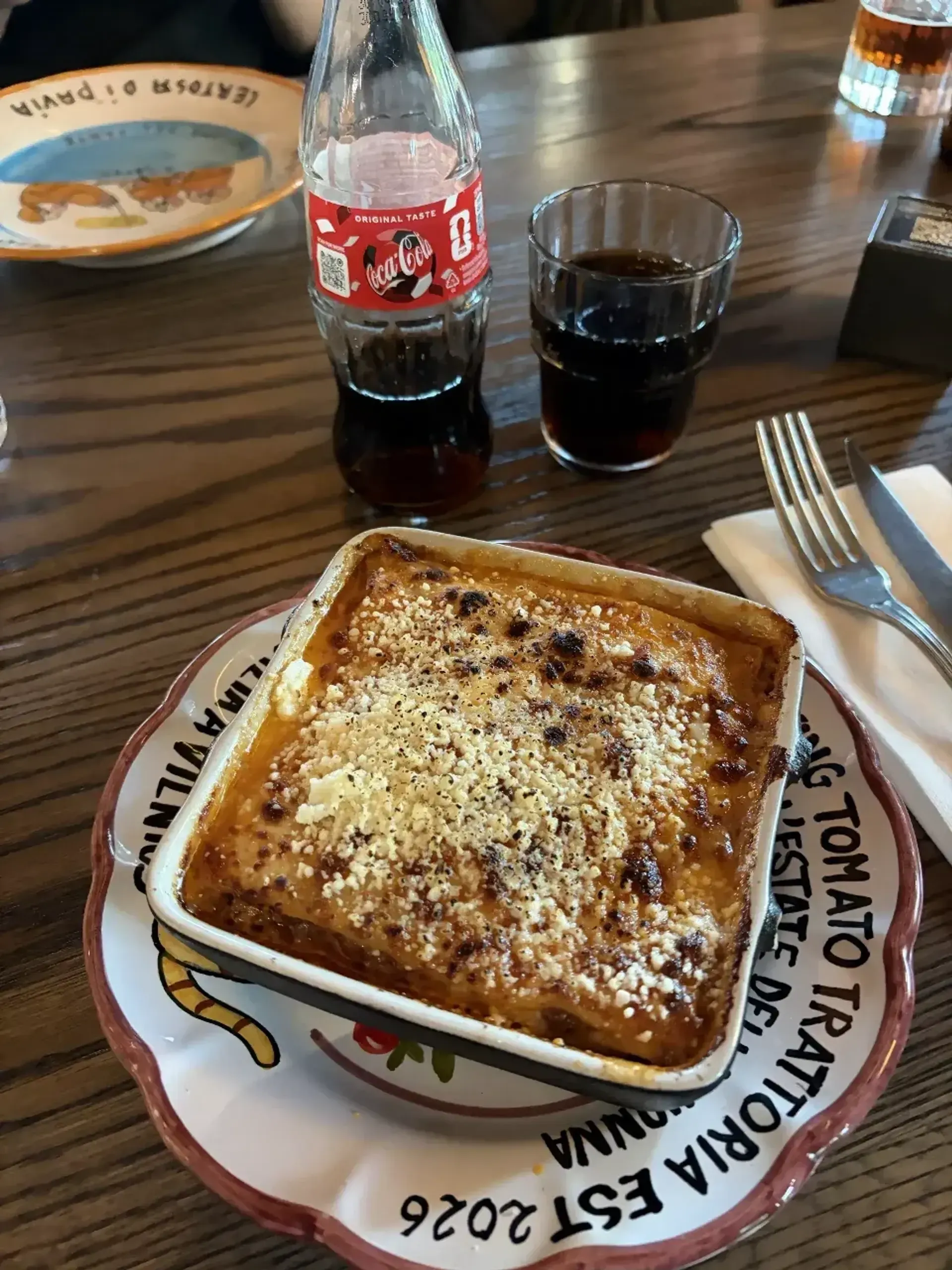Naaa buvo viltys labai užkeltos, nes picos čia tikrai gerulės. Bet lazanija nuvy