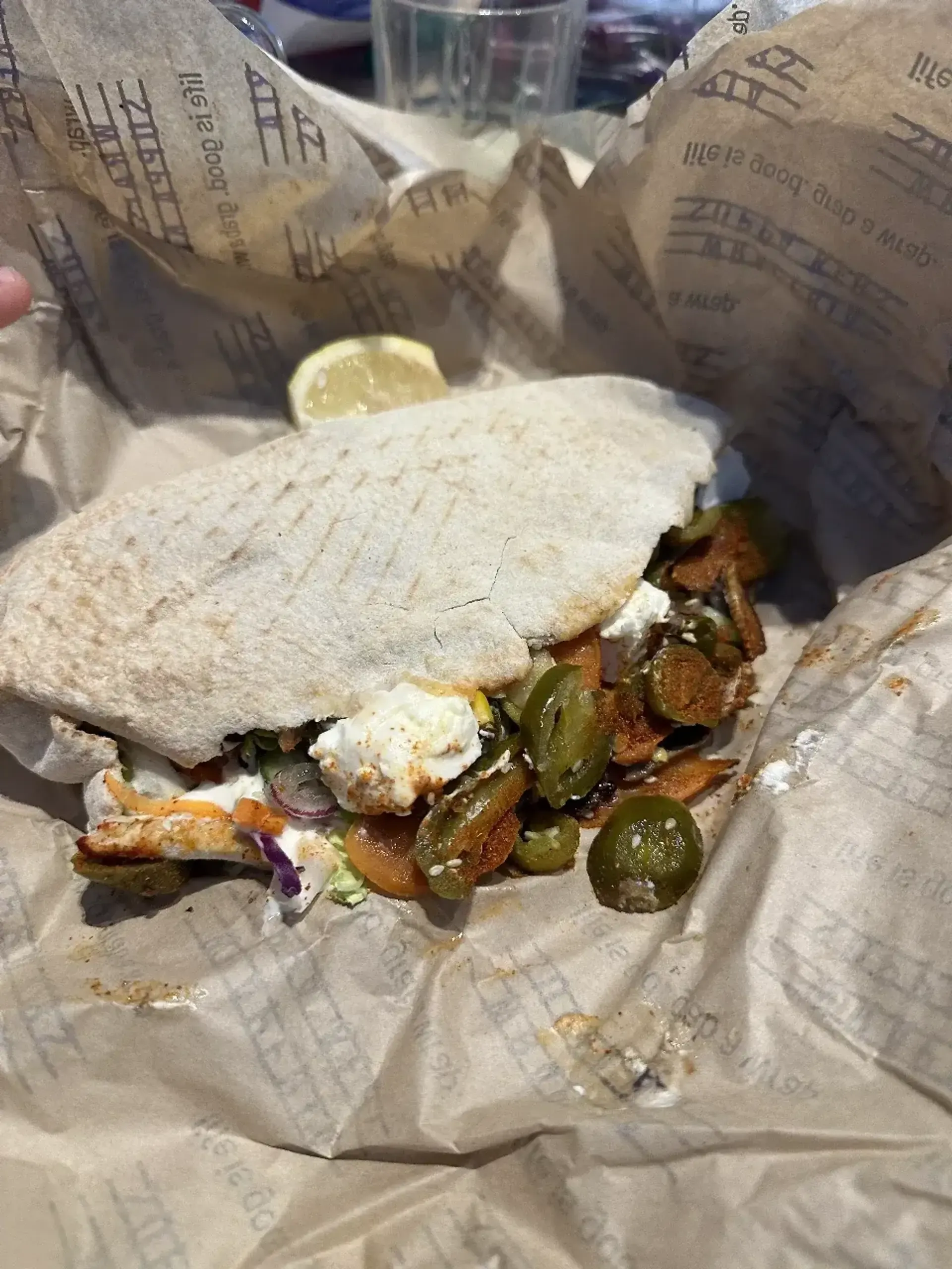 Kas man patinka tai įvairovė wrapperijos kebabų, seniai nevalgęs pitos, nusprend