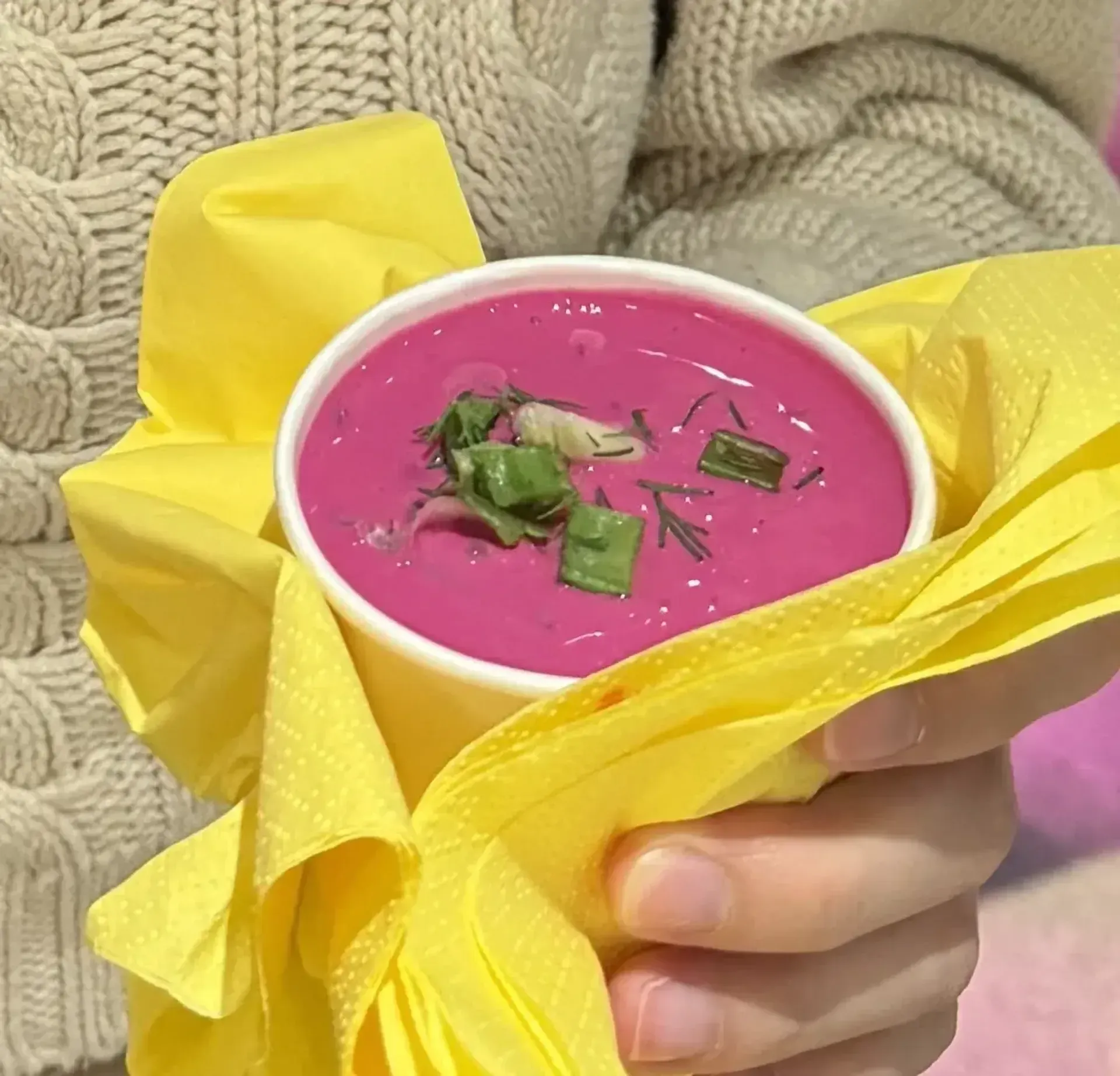 Don’t knock it until you’ve tried it. There’s a reason they serve their soup in