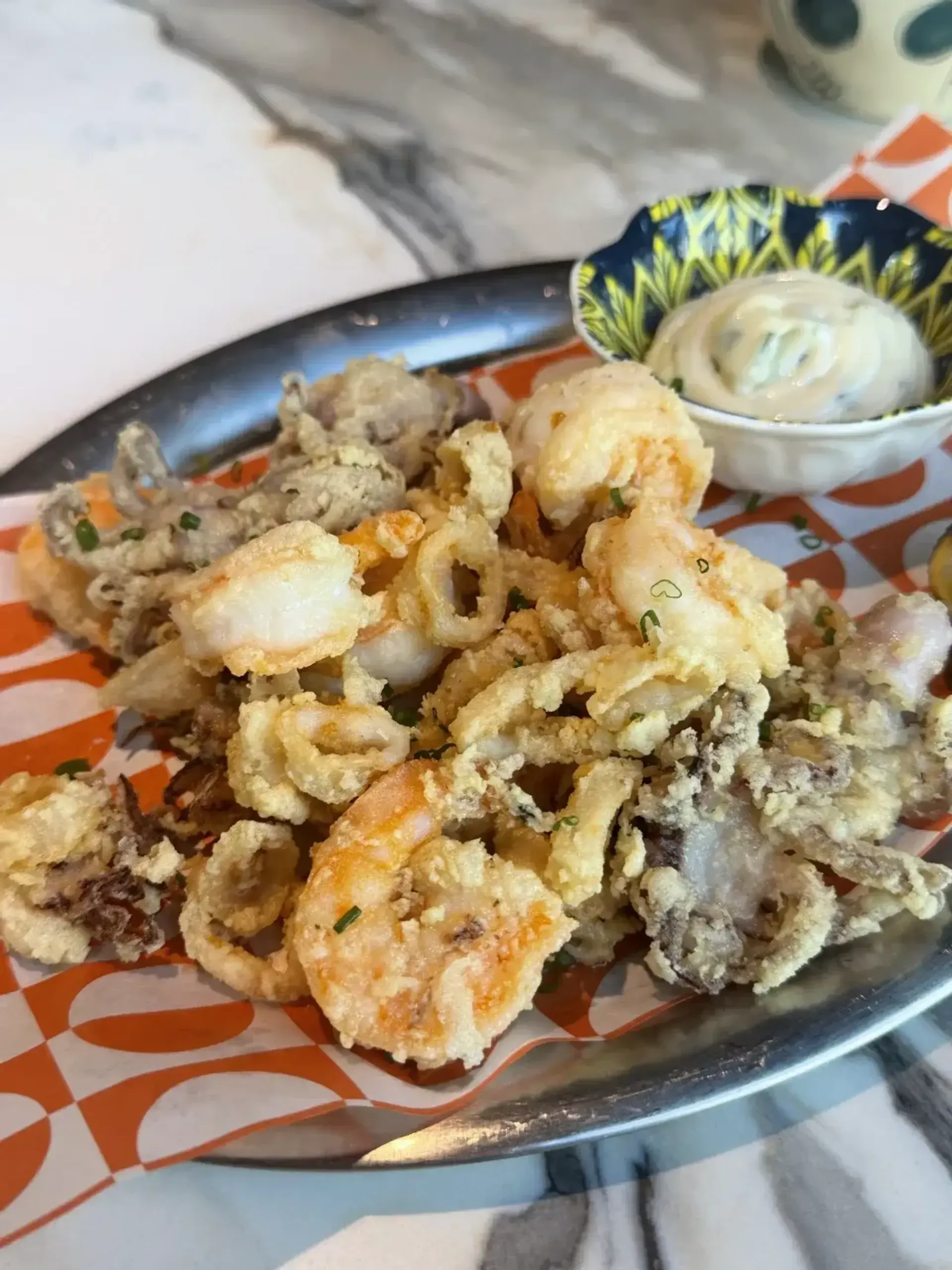 Seniai ieskojau gero fritto misto. Italijos tradicinis patiekalas nuo juros. Pam
