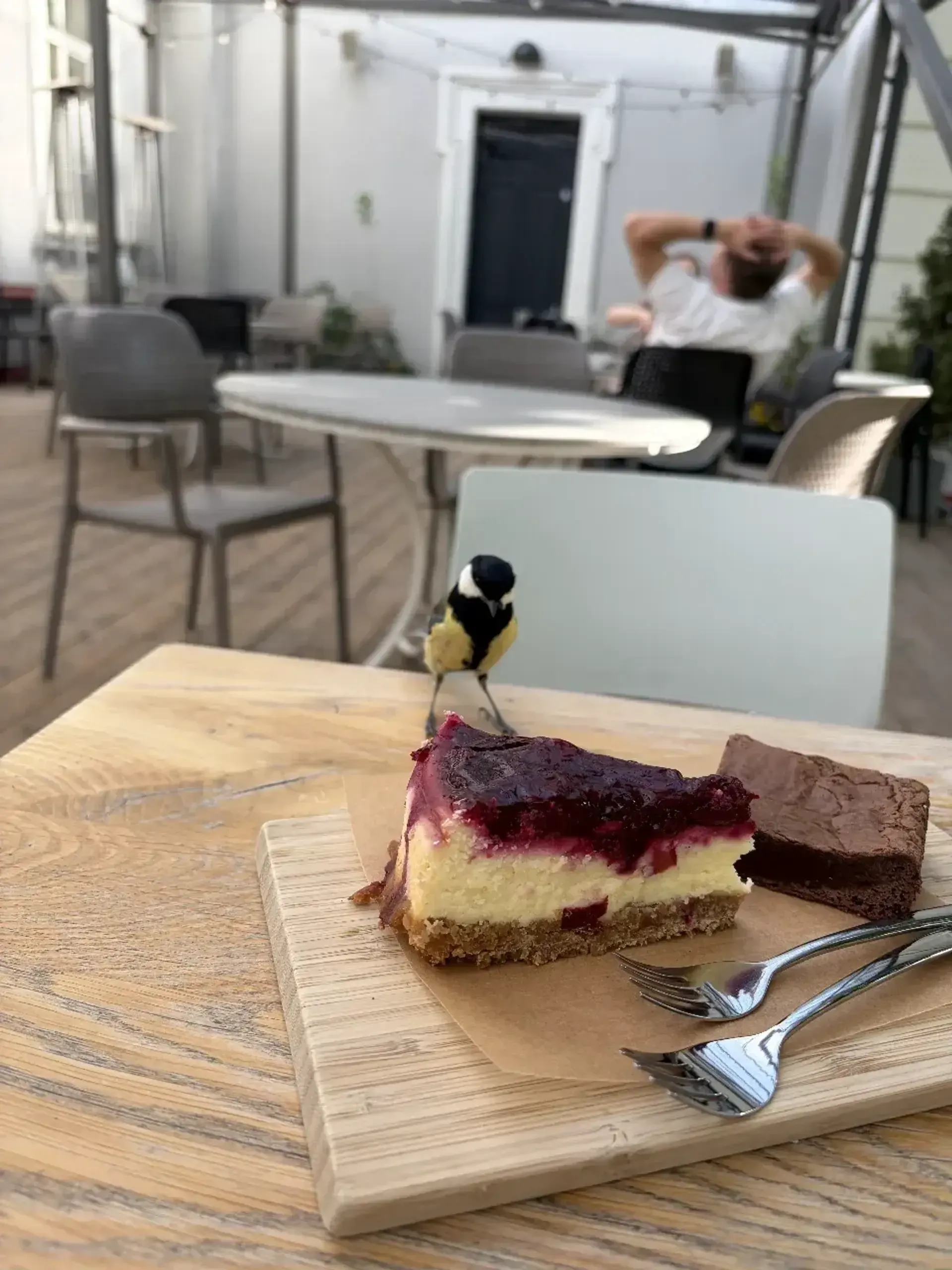 labiau naminio skonio, nei tikejausi, tik sausainiu pagrindas buvo labai cukrisk