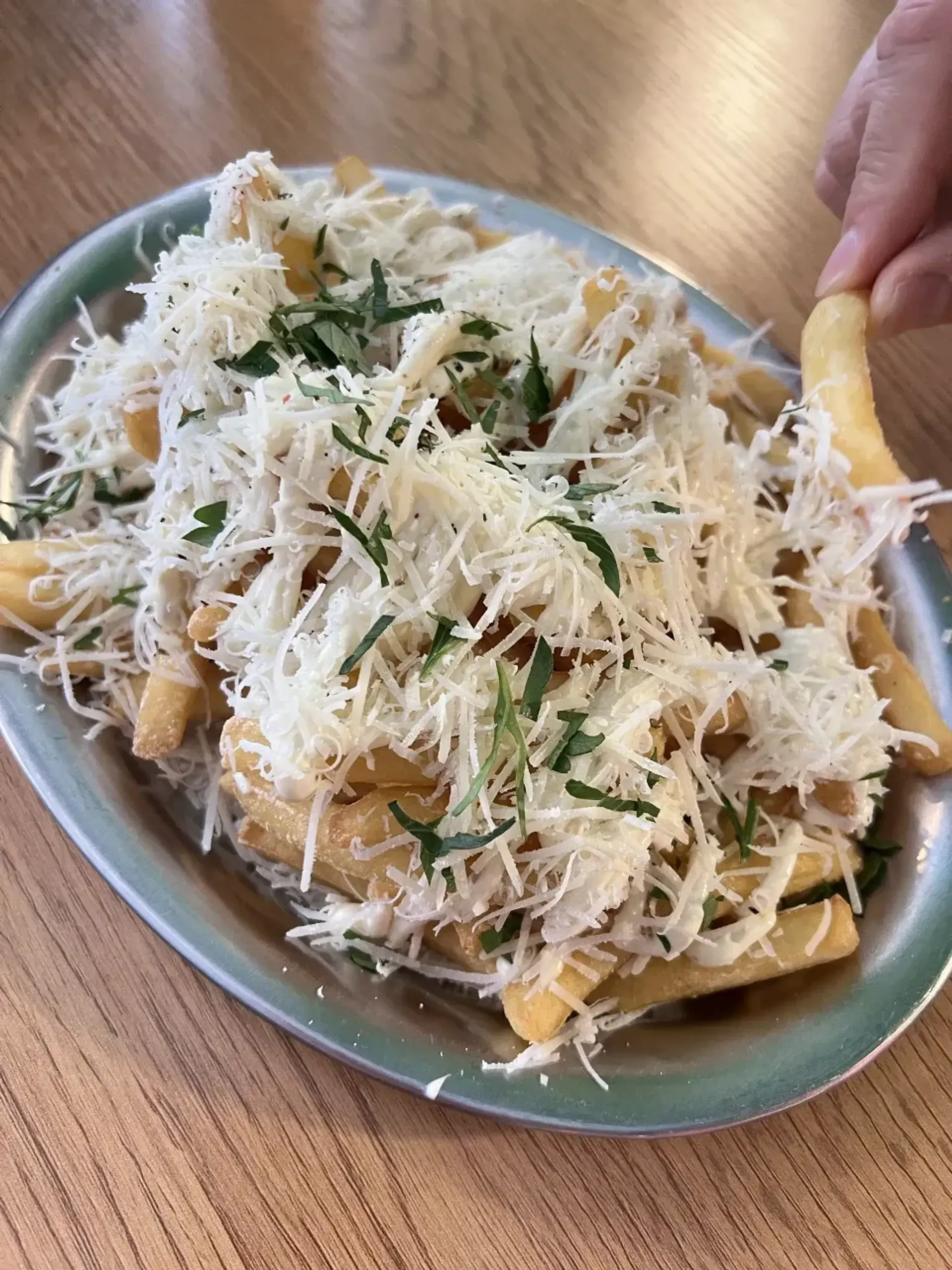Man visada patinka visos truffle mayo bulvytės, aš nesu patikimas šio patiekalo