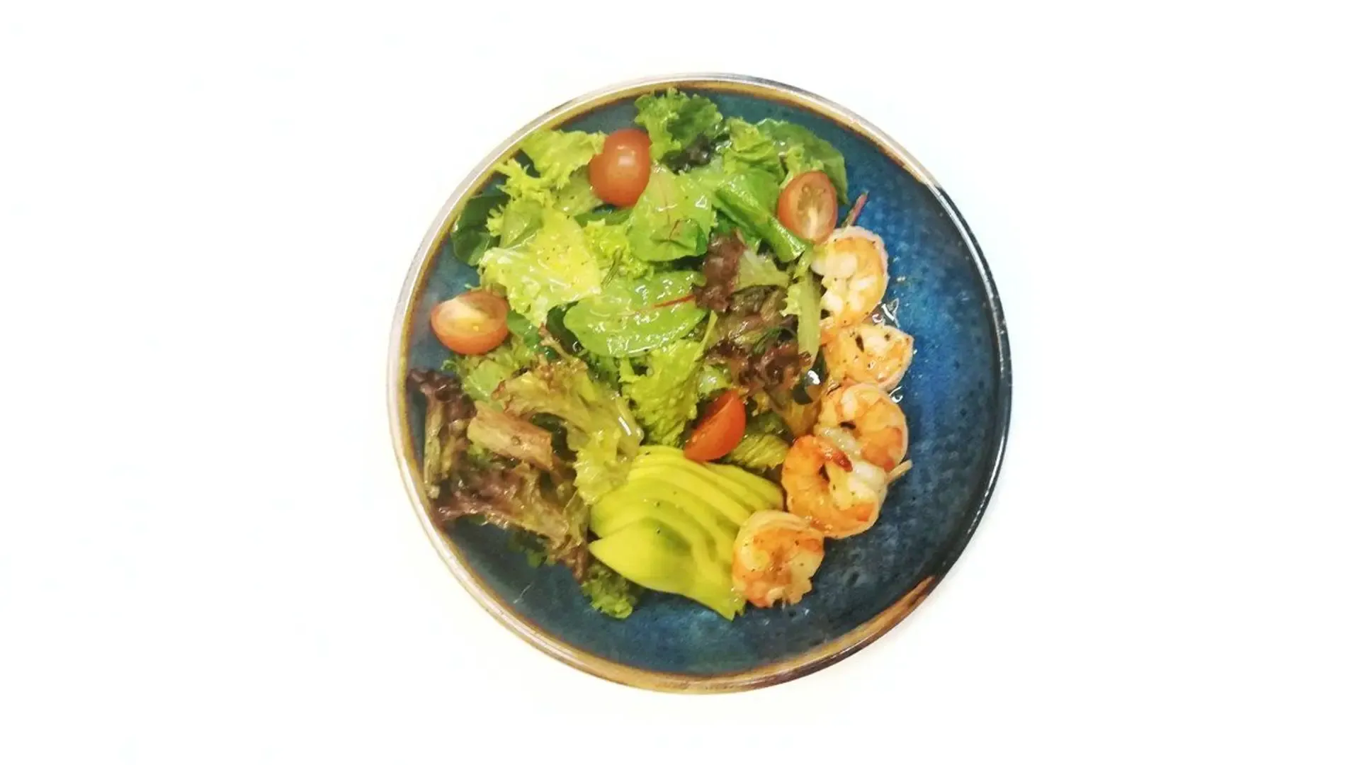 Salade de crevettes
