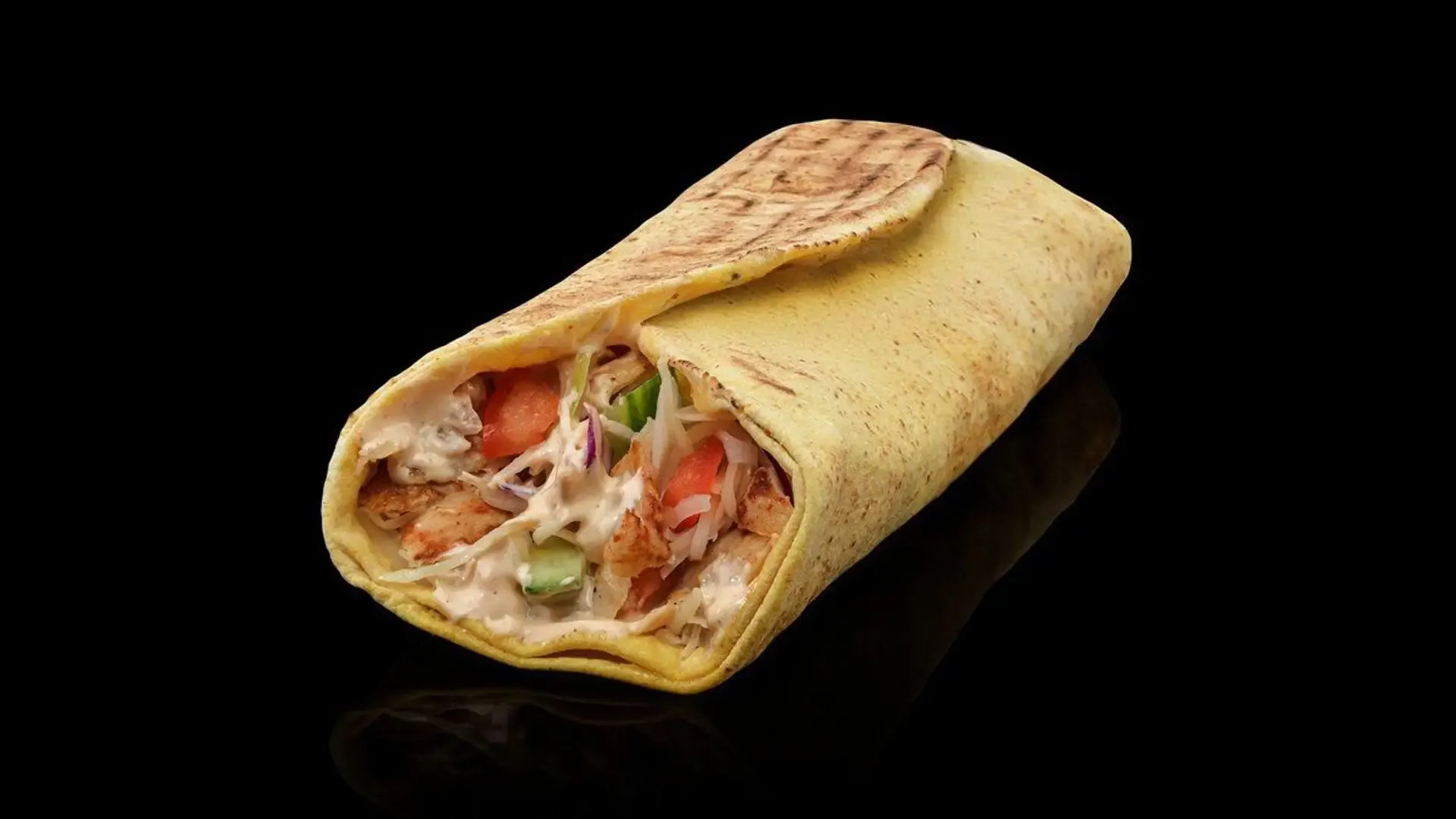 Kebabas lavaše (vištiena)