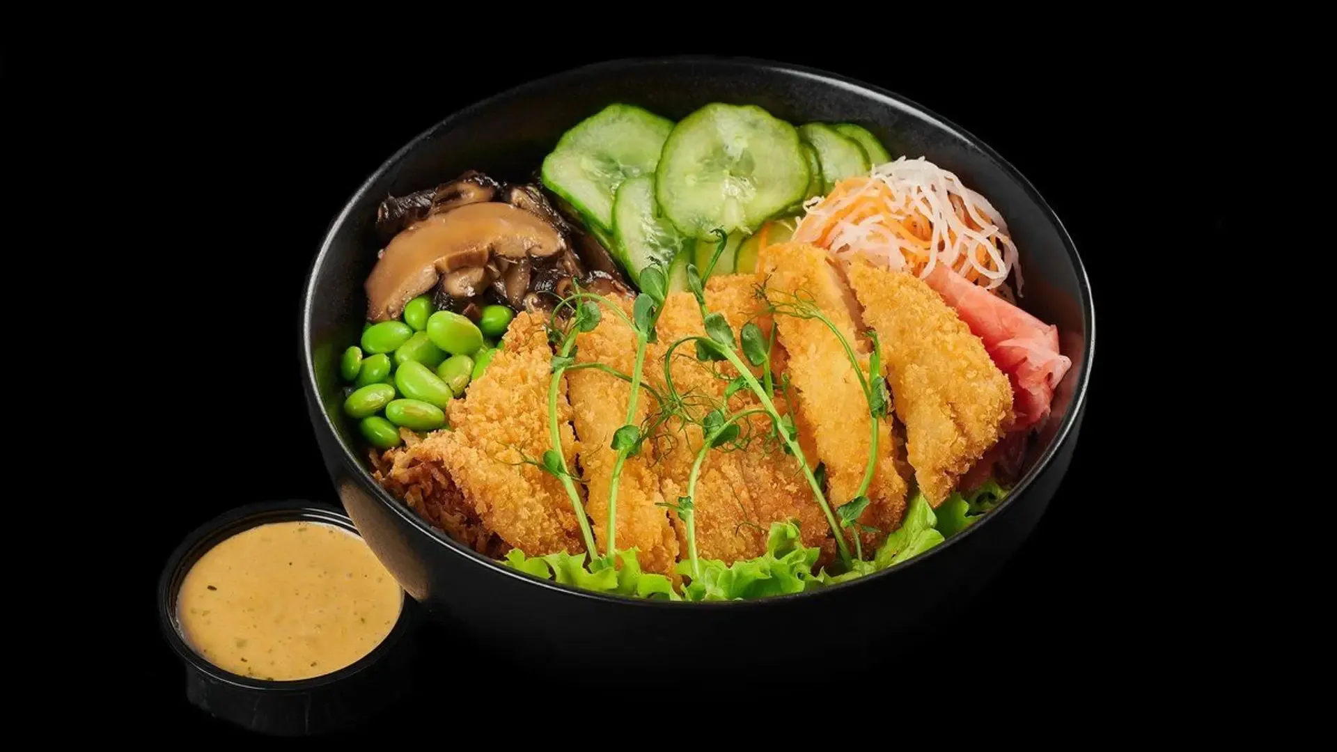 Chicken katsu bowl