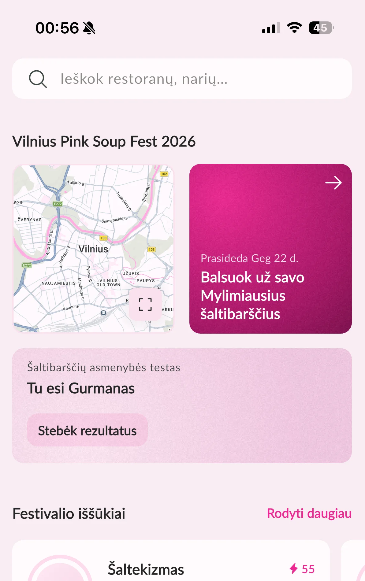 Dish Dive app